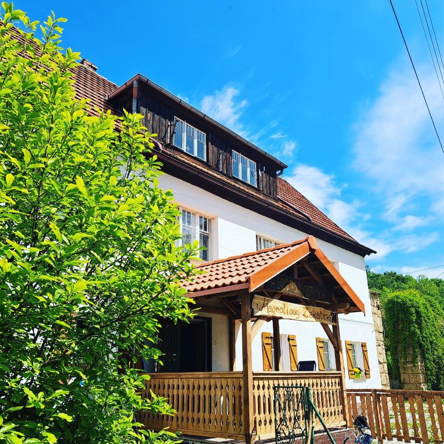 Magnoliowy Zakatek Villa Idzikow Buitenkant foto
